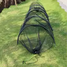 Serre de Jardin Pliable en Maille Noire pour Protection des Cultures