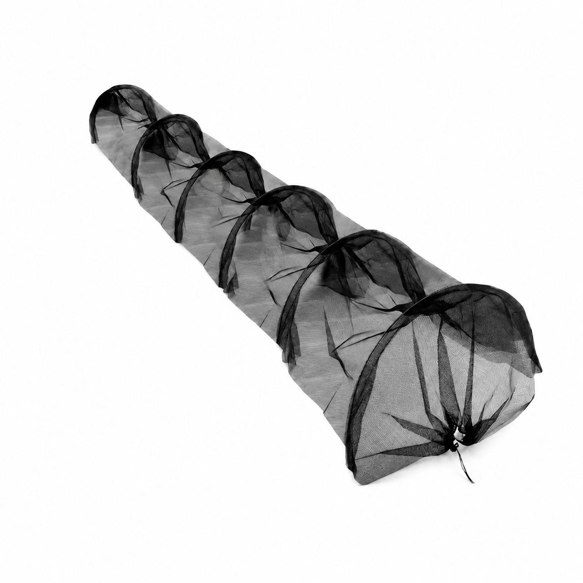 Serre de Jardin Pliable en Maille Noire pour Protection des Cultures