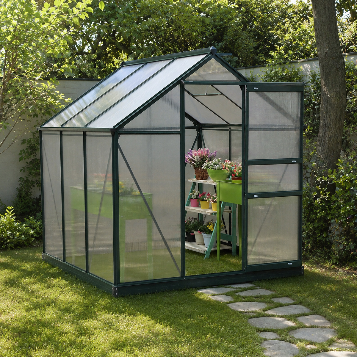 Serre de jardin en polycarbonate | Jardimaf